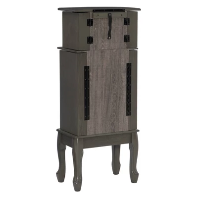 Sedalia Jewelry Armoire Gray - Powell Company 8 Sedalia Jewelry Armoire Gray - Powell Company - Image 6