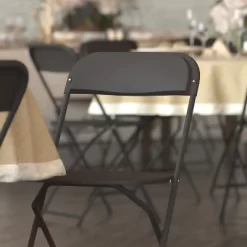 Emma And Oliver Set Of 6 Stackable Folding Plastic Chairs - 650 LB Weight Capacity -Baxton Studio Store GUEST 4de8ed84 6ec0 464b 8b70 3acdf39bdc7d