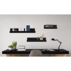 3pc Levie Wooden Picture Ledge Wall Shelf Set - Kate & Laurel All Things Decor -Baxton Studio Store GUEST 4e673595 63e7 462c 9977 a7e395cf3893