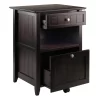 Burke File Cabinet Coffee Finish - Winsome