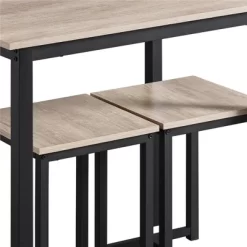 Yaheetech Industrial 3-Piece Space Saving Dining Table Set, For Kitchen, Dining Room 15 Yaheetech Industrial 3-Piece Space Saving Dining Table Set, For Kitchen, Dining Room -Baxton Studio Store GUEST 4efe9ded b6d9 4d06 aa65 0595c7172081
