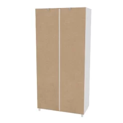 Santa Fe 2 Door Storage Cabinet White - Polifurniture -Baxton Studio Store GUEST 4f8ed687 b622 4281 9742 27d98f9317df