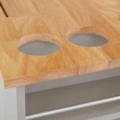 Lima Kitchen Cart Gray - Buylateral -Baxton Studio Store GUEST 50ef108f a7ff 4137 aaed 80e09fa30cc9