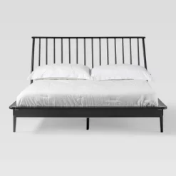Boho Solid Wood Spindle Platform Bed - Saracina Home -Baxton Studio Store GUEST 51445ef8 c510 4258 bfec a918435f0f55