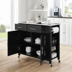 Full Savannah Stainless Steel Top Kitchen Island Cart - Crosley 26 Full Savannah Stainless Steel Top Kitchen Island Cart - Crosley -Baxton Studio Store GUEST 52f45090 5acc 4182 9cb9 5f6e0e9ee307