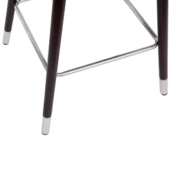 Flash Furniture Margo Commercial Grade Mid-Back Modern Barstool With Beechwood Legs And Curved Back - Set Of 2 -Baxton Studio Store GUEST 549d3998 bb97 437a 8795 d26acc86898c