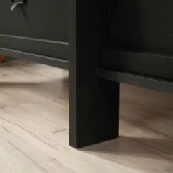 6 Drawer Trestle 2 Cartons Dresser Raven Oak - Sauder -Baxton Studio Store GUEST 55632b6f 25b9 4849 9fb7 cf6282d2af10