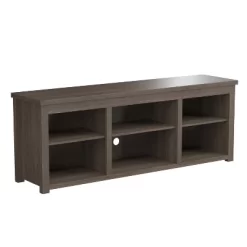 Emma And Oliver Cube Style TV Stand For Up To 80" TV's - 65" Media Console With 6 Open Storage Shelves -Baxton Studio Store GUEST 559254b3 9499 45db a130 8742ddc532a2
