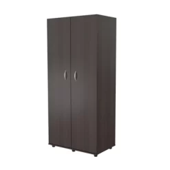 2 Door Wardrobe/Armoire Espresso - Inval -Baxton Studio Store GUEST 5761878c 4bb5 4133 80bb 57b1e6fa7c3a