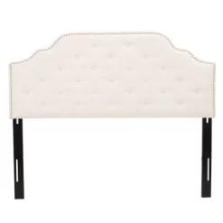 Full/Queen Silas Studded Headboard - Christopher Knight Home -Baxton Studio Store GUEST 593694e3 f812 441b 8f87 e3bee03825d0