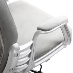 Vinsetto Vanity Middle Back Office Chair Tufted Backrest Swivel Rolling Wheels Task Chair With Height Adjustable Comfortable With Armrests -Baxton Studio Store GUEST 599a19fc 0f3b 4426 b922 5bf31f8bf591