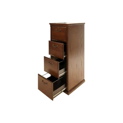 Huntington Oxford Four Drawer File Cabinet - Martin Furniture 5 Huntington Oxford Four Drawer File Cabinet - Martin Furniture - Image 3