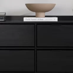 Mid-Century Modern Solid Wood 6 Drawer Double Dresser - Saracina Home -Baxton Studio Store GUEST 59f3139b 2974 46e1 b17c af38666f439d