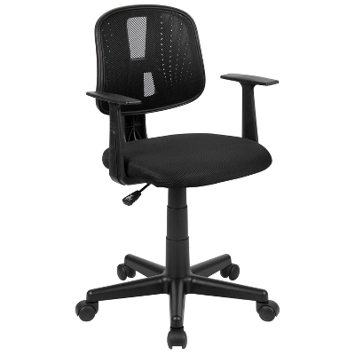 Flash Furniture Flash Fundamentals Mid-Back Mesh Swivel Task Office Chair With Pivot Back And Arms 15 Flash Furniture Flash Fundamentals Mid-Back Mesh Swivel Task Office Chair With Pivot Back And Arms - Image 14