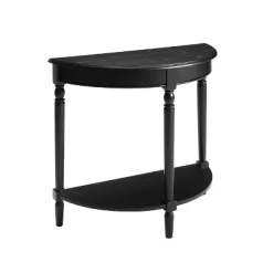 French Country Half Round Entryway Table With Shelf - Breighton Home 17 French Country Half Round Entryway Table With Shelf - Breighton Home -Baxton Studio Store GUEST 5b68d408 ea22 4f7b 8ec5 d37fbb0bb20a