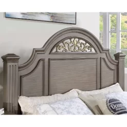 5pc Pennings Traditional Bedroom Set Gray - HOMES: Inside + Out -Baxton Studio Store GUEST 5cab6246 58cf 431e 8849 f87a1f9c6fde