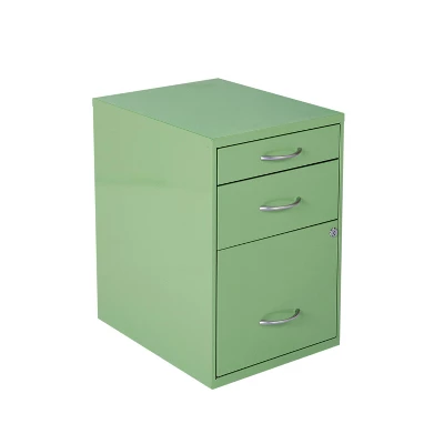 22" Metal File Cabinet - OSP Home Furnishings 7 22" Metal File Cabinet - OSP Home Furnishings - Image 5