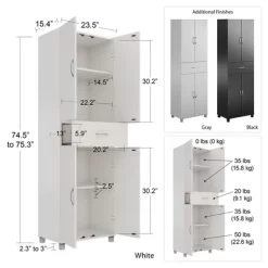 RealRooms Basin Storage Cabinet With Drawer -Baxton Studio Store GUEST 5d5e423f 5fe1 40b1 bcc0 5c59b131b1bf