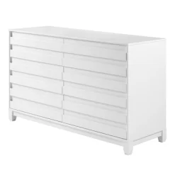 Ilya Solid Wood Modern Panel Front 6 Drawer Dresser - Saracina Home 35 Ilya Solid Wood Modern Panel Front 6 Drawer Dresser - Saracina Home -Baxton Studio Store GUEST 5e59bb76 166e 4806 9158 aec603729e42