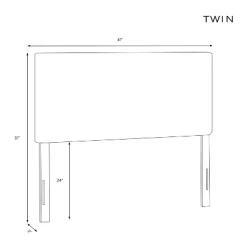 Edwardian Tufted Headboard Linen - Skyline Furniture -Baxton Studio Store GUEST 5e66c477 09a3 4bac 9749 780a236a1adb