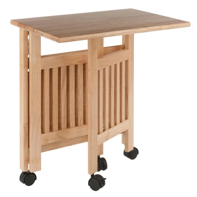 Foldable Printer Stand Natural - Winsome 7 Foldable Printer Stand Natural - Winsome - Image 5