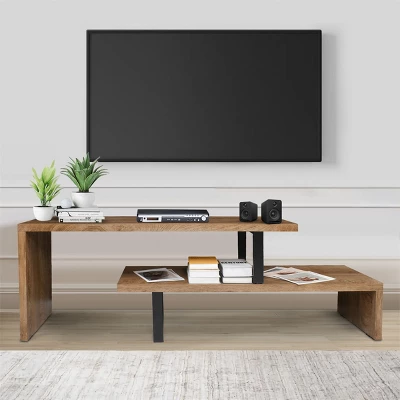Constance 180° Rotation And Wide Extension Length From 55" To 107" TV Stand For TVs Up To 88"-The Pop Maison 3 Constance 180° Rotation And Wide Extension Length From 55" To 107" TV Stand For TVs Up To 88"-The Pop Maison