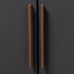 7 Shelf Wardrobe Rikke Two-Tone Wood Storage Cabinet Brown - Baxton Studio -Baxton Studio Store GUEST 63c6d8de 74b5 4e1f b07c 84fa8614c570