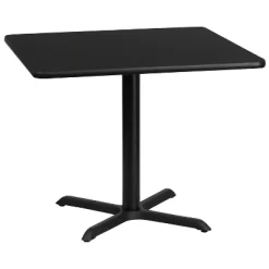 Emma And Oliver 36" Square Laminate Table Top With 30"x30" Table Height Base 11 Emma And Oliver 36" Square Laminate Table Top With 30"x30" Table Height Base -Baxton Studio Store GUEST 64a3a824 ea42 47df 90d1 cc0ac7ea5ecc