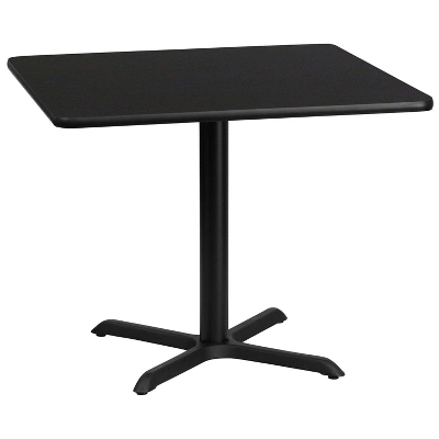 Emma And Oliver 36" Square Laminate Table Top With 30"x30" Table Height Base 7 Emma And Oliver 36" Square Laminate Table Top With 30"x30" Table Height Base - Image 5