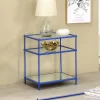 Lindenham Glass Top Side Table - MiBasics