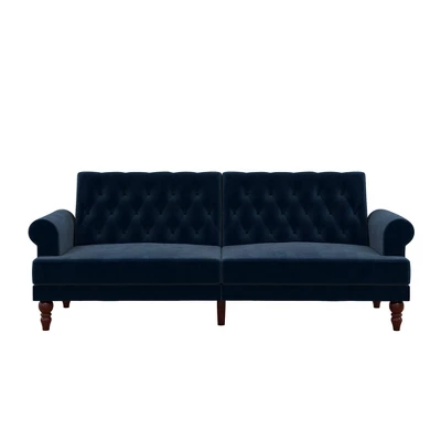 Upholstered Cassidy Futon Convertible Sofa Bed - Novogratz 8 Upholstered Cassidy Futon Convertible Sofa Bed - Novogratz - Image 6