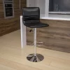 Flash Furniture Modern Vinyl Adjustable Height Barstool With Horizontal Stitch Back -Baxton Studio Store GUEST 65ca8bd0 e24a 443b 97ee 05e6a23285ef