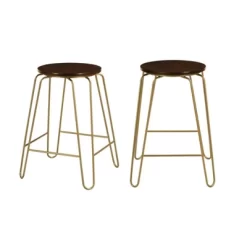 Set Of 2 24" Winston Counter Height Barstools - Carolina Chair & Table 7 Set Of 2 24" Winston Counter Height Barstools - Carolina Chair & Table -Baxton Studio Store GUEST 65e04469 170f 476a bdcc 531fb4a427cd