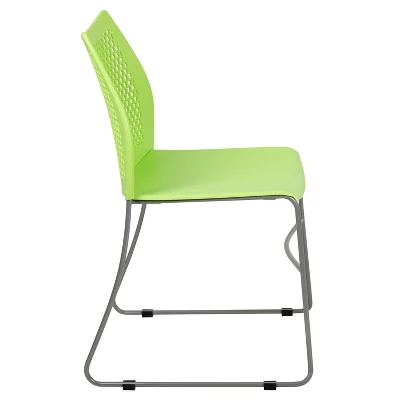 Flash Furniture HERCULES Series 661 Lb. Capacity Stack Chair With Air-Vent Back And Powder Coated Sled Base 13 Flash Furniture HERCULES Series 661 Lb. Capacity Stack Chair With Air-Vent Back And Powder Coated Sled Base - Image 11