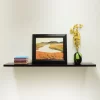 60" Slim Floating Shelf Wall Mounted Hidden Brackets Black - Inplace 1 60" Slim Floating Shelf Wall Mounted Hidden Brackets Black - Inplace -Baxton Studio Store GUEST 69921739 5221 4cb2 8dd6 0c488efcb40d