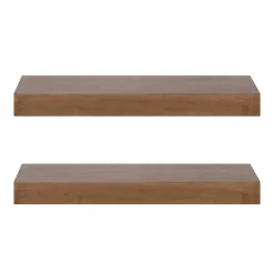 2pc 24" Havlock Wood Shelf Set - Kate & Laurel All Things Decor