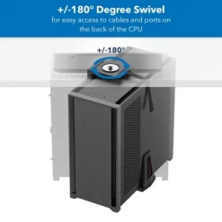 Mount-It! Heavy Duty Deluxe Under Desk Computer Mount | Height Adjustable CPU Holder With Sliding Tracks | 33 Lbs. Weight Capacity | Black 13 Mount-It! Heavy Duty Deluxe Under Desk Computer Mount | Height Adjustable CPU Holder With Sliding Tracks | 33 Lbs. Weight Capacity | Black -Baxton Studio Store GUEST 6a4dee80 9ff8 43b4 8deb 1057053651b2