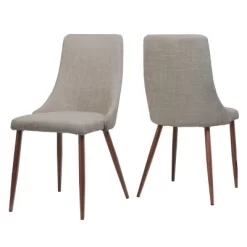 Set Of 2 Sabina Mid Century Dining Chair - Christopher Knight Home -Baxton Studio Store GUEST 6ac895f5 2ef6 4331 ae13 eddc09d2ab19
