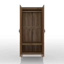 Andreasson Wardrobe Closet Distressed Walnut - HOMES: Inside + Out -Baxton Studio Store GUEST 6ae058c1 9ba5 4e5e a3de 61f40c673fc6