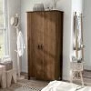 Andreasson Wardrobe Closet Distressed Walnut - HOMES: Inside + Out 2 Andreasson Wardrobe Closet Distressed Walnut - HOMES: Inside + Out -Baxton Studio Store GUEST 6e5ecc50 bf98 4cb6 bd93 706d88ca7524