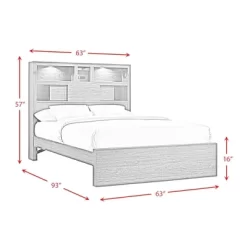 5pc Hendrix Music Bedroom Set Walnut - Picket House Furnishings -Baxton Studio Store GUEST 6e7f17f9 7d07 43e6 ab22 851185b38c04