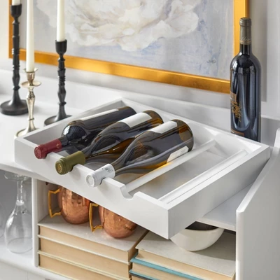 Dublin Bar Cabinet With Sliding Glass Doors White - Buylateral 6 Dublin Bar Cabinet With Sliding Glass Doors White - Buylateral - Image 4