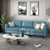 Costway Modern Modular 3-Seat Sofa Couch W/ Side Storage Pocket & Metal Leg -Baxton Studio Store GUEST 702bed38 20bf 4df1 bd26 f423c1a3949a