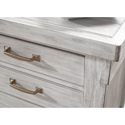 Brashland Three Drawer Nightstand White - Signature Design By Ashley 5 Brashland Three Drawer Nightstand White - Signature Design By Ashley - Image 3