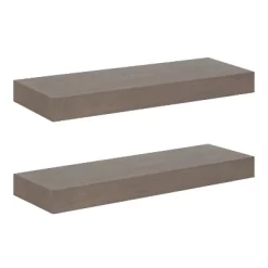 2pc 24" Havlock Wood Shelf Set - Kate & Laurel All Things Decor -Baxton Studio Store GUEST 714269f8 d754 4b18 99ef e0c7d2c4e595