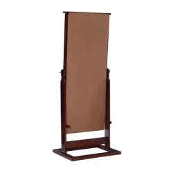 Chiara Cheval Mirror/Jewelry Wardrobe Walnut - Powell Company -Baxton Studio Store GUEST 72a5087d 46c0 4136 9fb9 e872a4d6845e