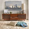 Mason TV Stand For TVs Up To 75" Dark Brown - Lifestorey -Baxton Studio Store GUEST 7350e95f 6c87 4bd4 b825 e091f1421996