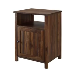Georgia Single Door Storage Nightstand - Saracina Home -Baxton Studio Store GUEST 73edd5b9 9d08 436f 984f aa756c51c65b