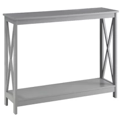 Oxford Console Table With Shelf - Breighton Home -Baxton Studio Store GUEST 77d1aafe f285 4bad a297 dfafbdb00d08