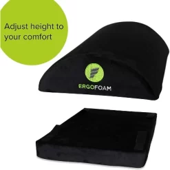 ErgoFoam Adjustable Foot Rest Under Desk For Added Height 8 ErgoFoam Adjustable Foot Rest Under Desk For Added Height -Baxton Studio Store GUEST 77f6fb7a 985b 4350 8af9 a932ee900103